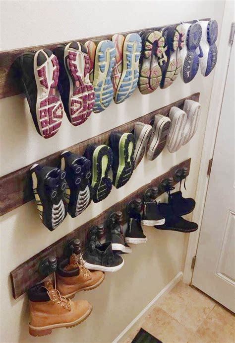 clever ways to store shoes.